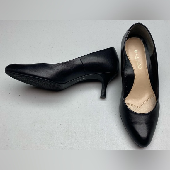 Mode et Jacomo Shoes - Mode et Jacomo BLK Carino Leather Pumps, JPN 22.5/ US 5.5 Summer Sale